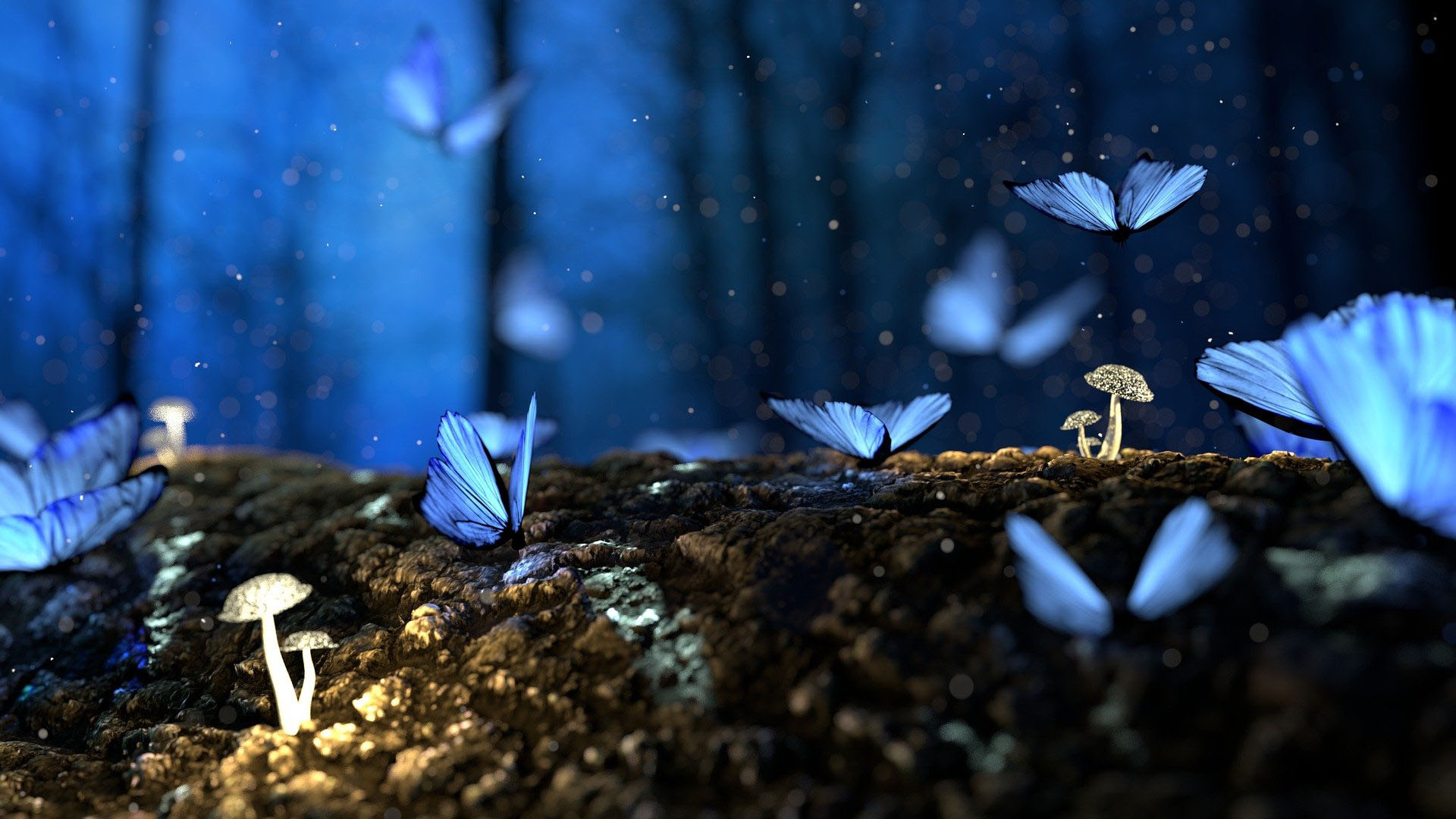 Blue Butterflies - Stergo