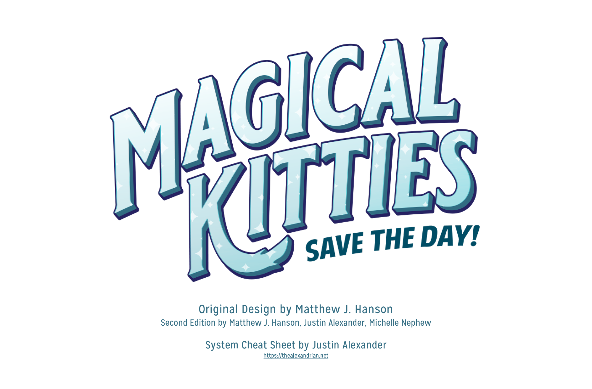 Magical Kitties Save the Day - System Cheat Sheet (PDF)