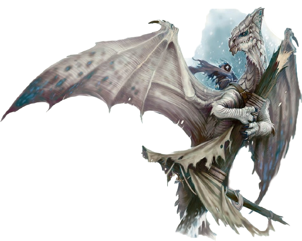 Arveiaturace, the White Wyrm - Dragons of Faerun (Wizards of the Coast)