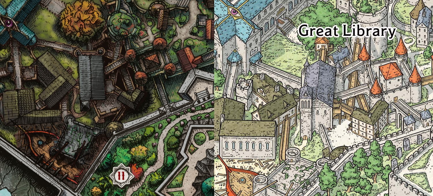 Maps of Candlekeep