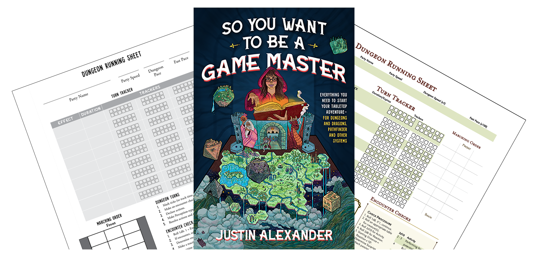 So You Want To Be a Game Master - Dungeon Running Sheets