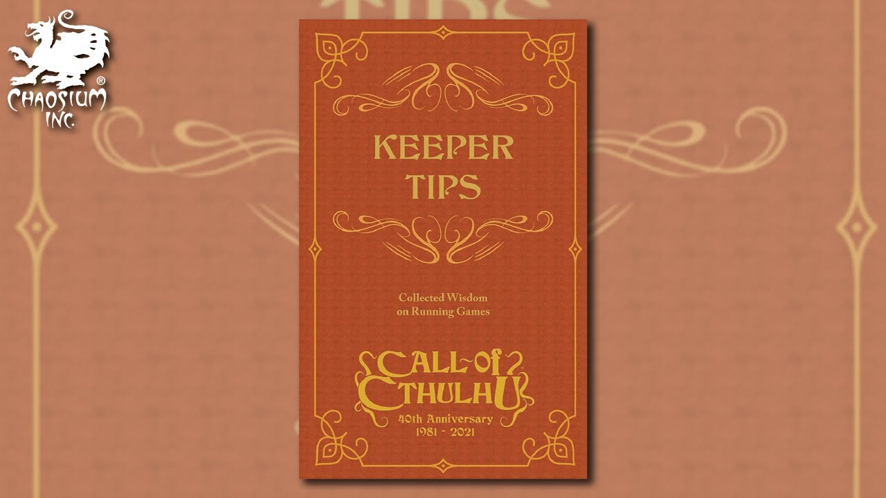 Keeper Trips - Chaosium (2021)