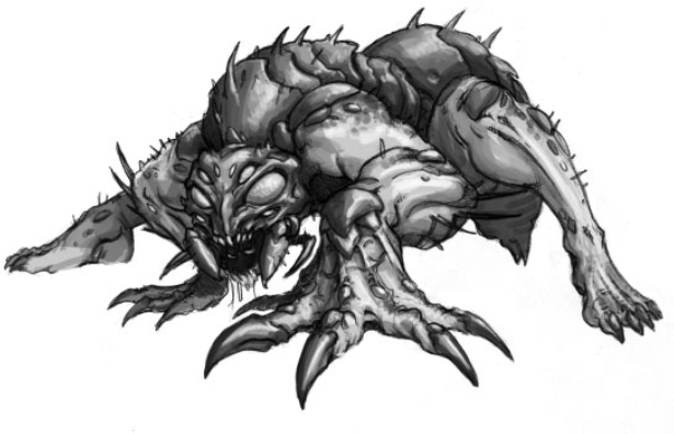 Night of Dissolution: Venom-Shaped Thrall (Monte Cook Games)
