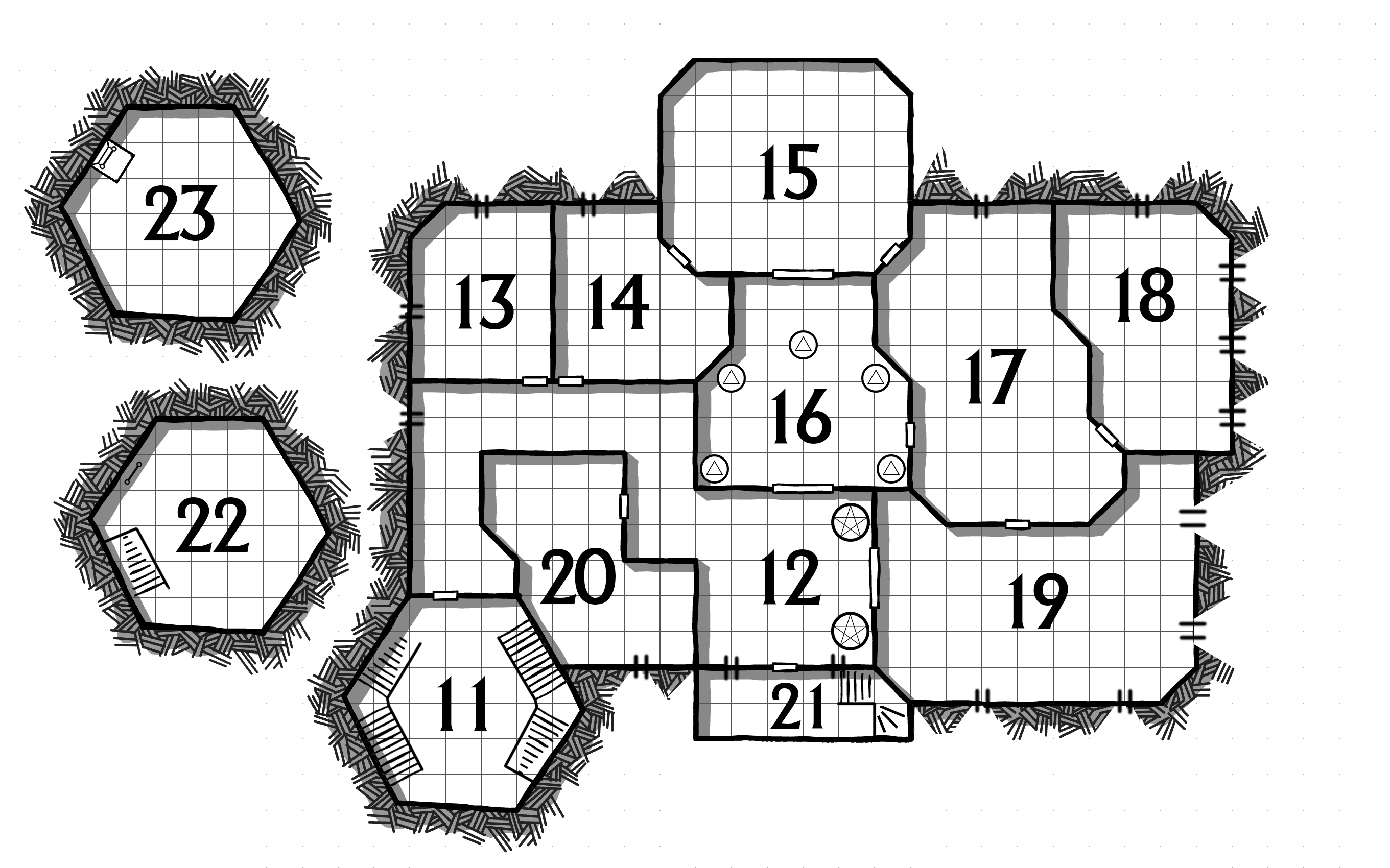 2nd Floor of the Red Magi Guildhouse
