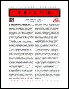 The Black Amulet - Atlas Games (D20 System)