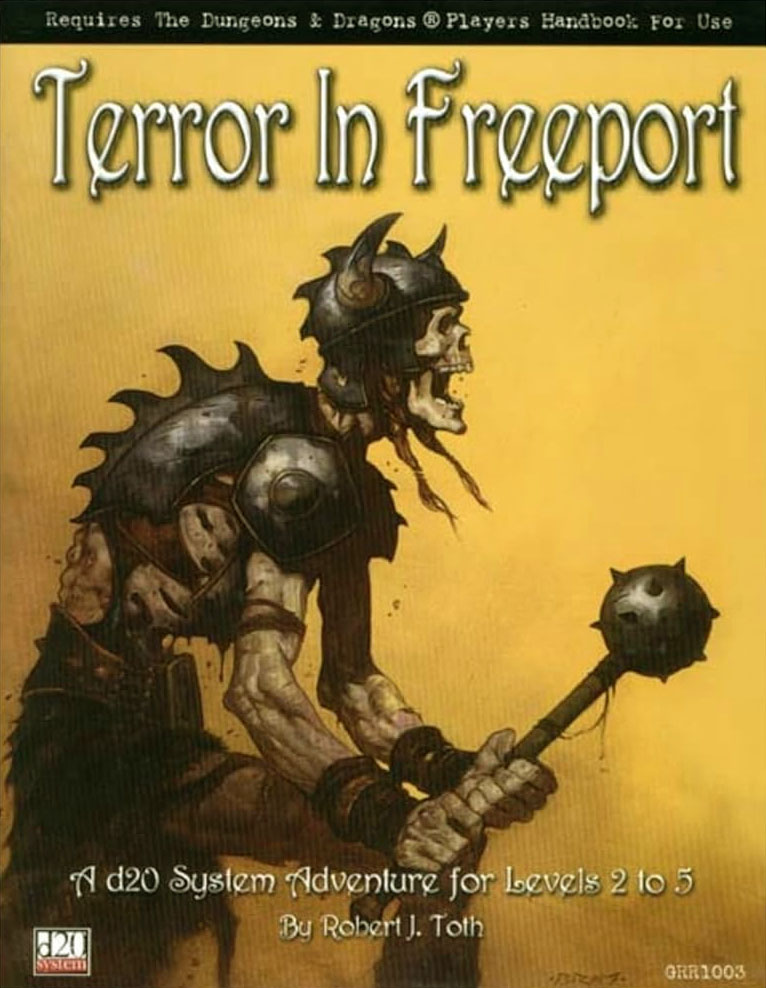 Terror in Freeport - Robert J. Toth (Green Ronin)