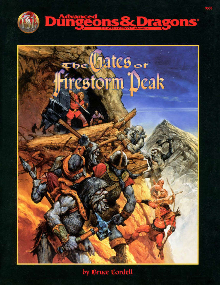 The Gates of Firestorm Peak - Bruce Cordell