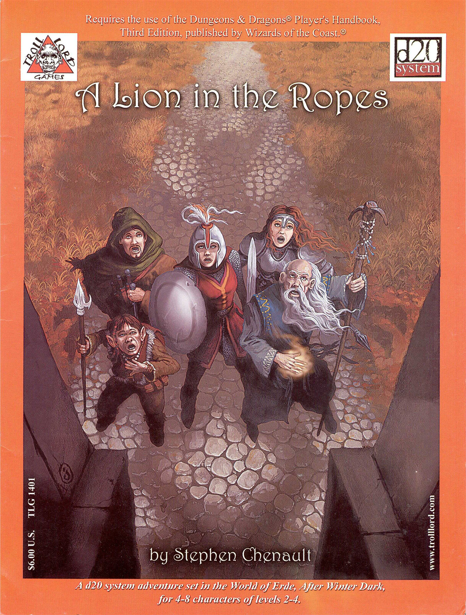 A Lion in the Ropes - Troll Lord Games