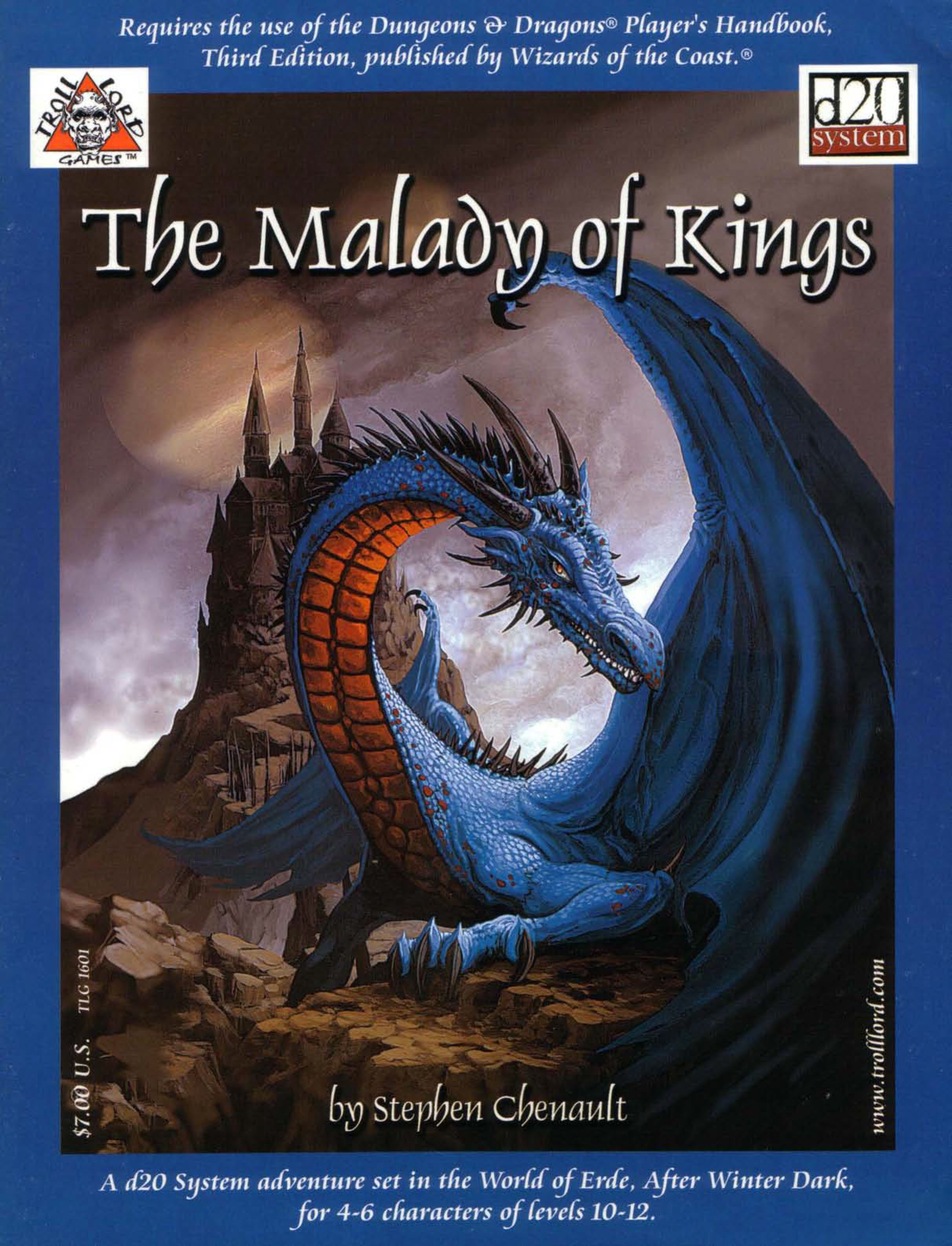 The Malady of Kings - Troll Lord Games